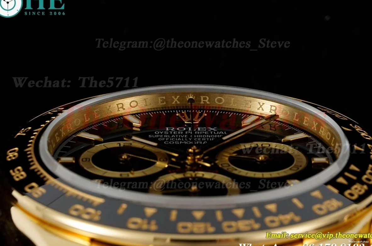 40mm 126518 Weight) QF Daytona Black (Gain YG RU SH4131 Dial 0325